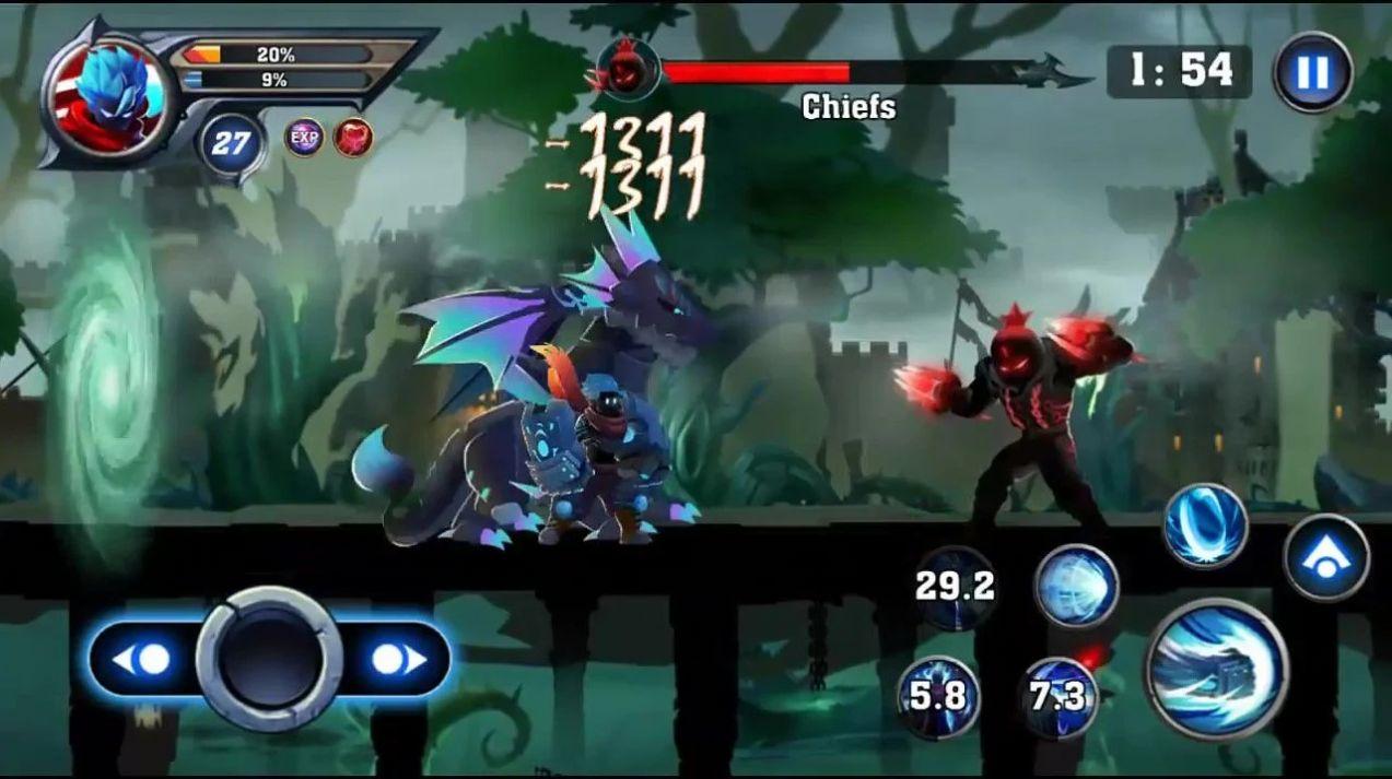 火柴人勇士超级龙游戏最新版